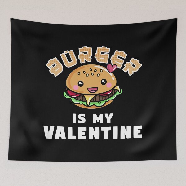 Item preview, Burger Is My Valentine designed and sold by Hapoel.