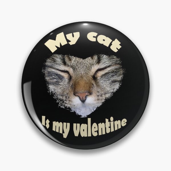 Item preview, My cat is my valentine designed and sold by aither81.
