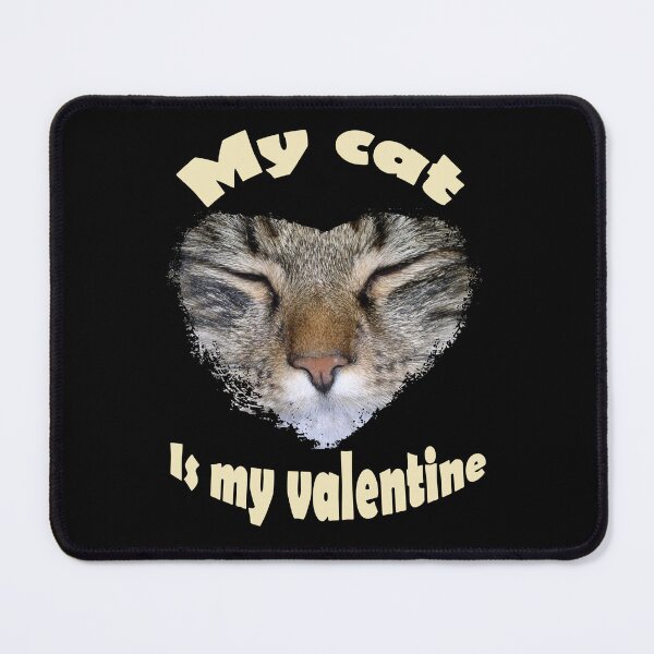 Item preview, My cat is my valentine designed and sold by aither81.