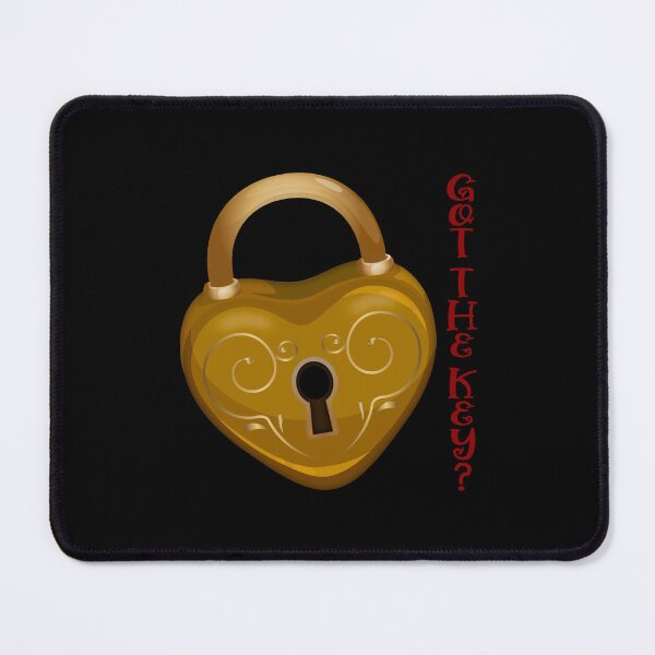 Item preview, Got the Key? (on Black) designed and sold by PawsitiveMum.