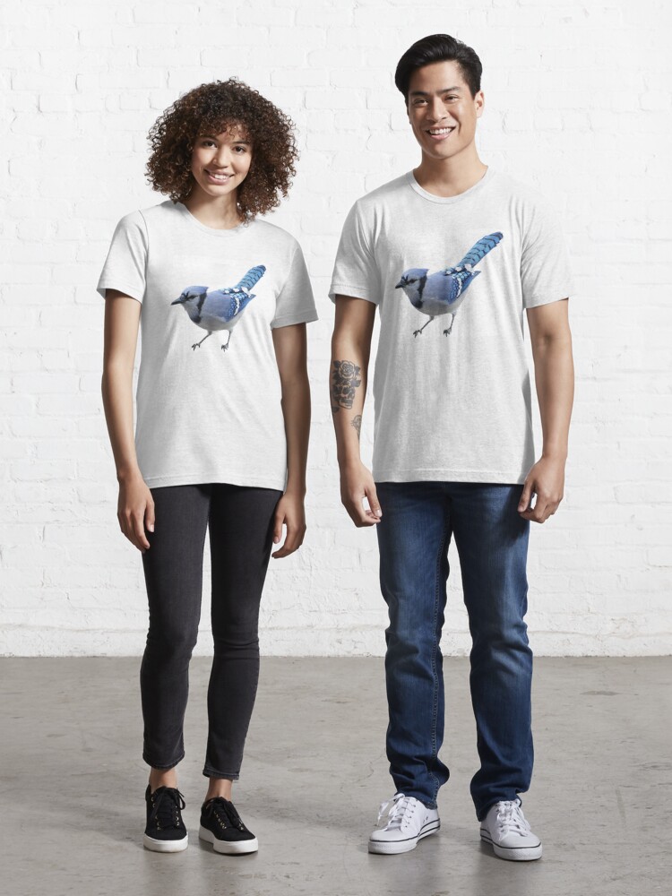  Blue Jay Bird T-Shirt : Clothing, Shoes & Jewelry