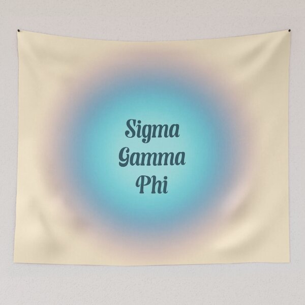 Item preview, Sigma Gamma Phi, SGPhi, Thusa, Arethusa, Blue gradient, Fredonia, Oneonta, oney, Potsdam, Sorority, College, tapestry  designed and sold by briellescozz.