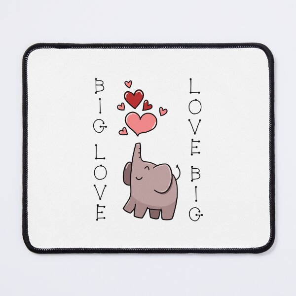 Item preview, Big Love, Love Big designed and sold by PawsitiveMum.