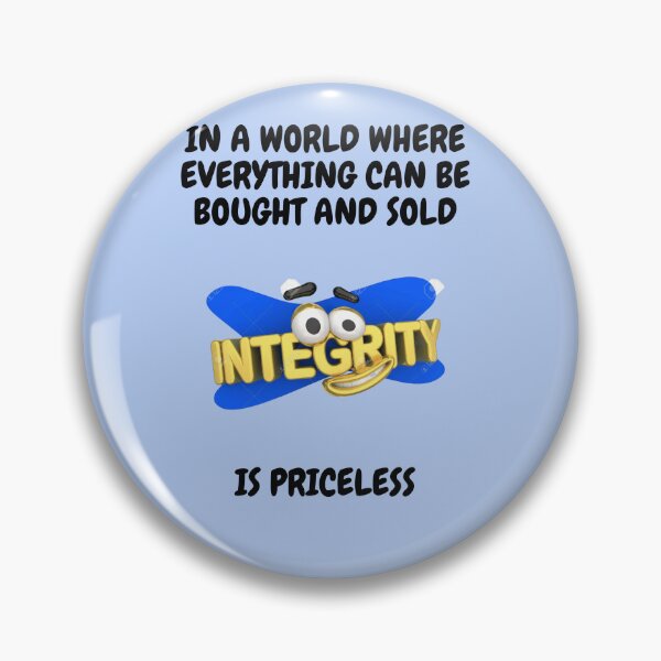 Item preview, INTEGRITY IS PRICELESS designed and sold by forgodandcountr.