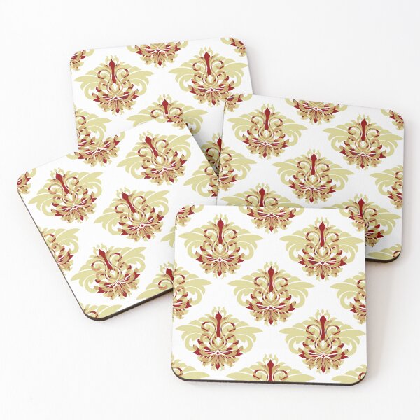 Aperçu de l'œuvre Élégant motif floral damassé créée et vendue par branaghbel.