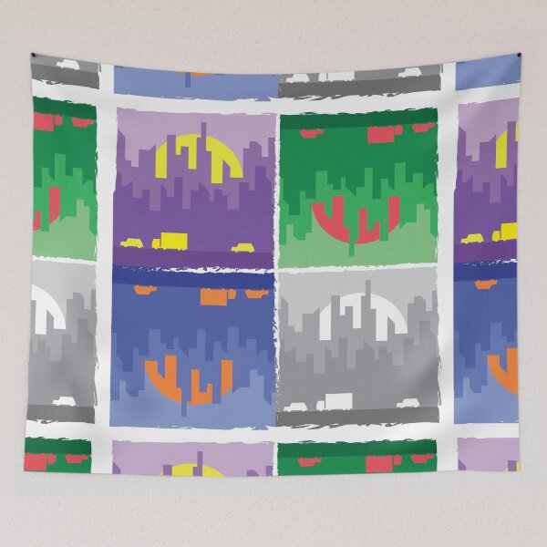 Item preview, Cityscape Tile Design designed and sold by Alex Dotulong.