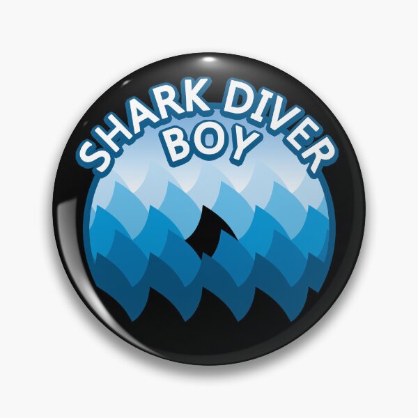 Item preview, Shark diver boy designed and sold by TMBTM.
