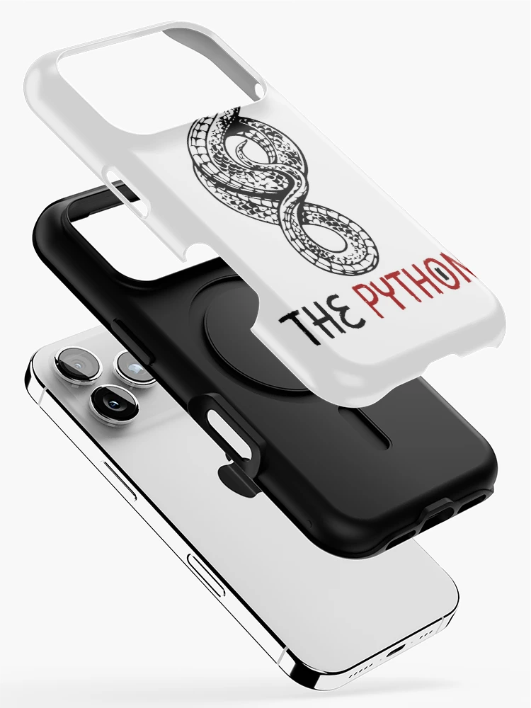 Thumbnail 2 of 4, iPhone Case, Beware The Python designed and sold by Droidmcboyd.