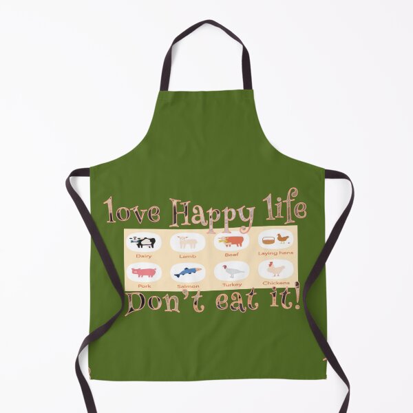 Item preview, Love happy life - Don't eat it - Want to save the world - stop eating animals Green Edition Change your Nature designed and sold by SpArtk.