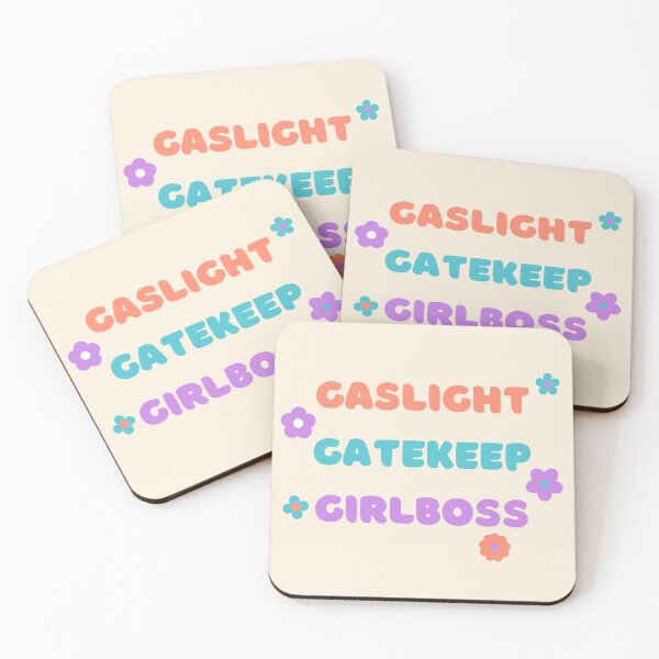Item preview, Copy of Gaslight Gatekeep Girlboss | Sarcastic Boho Floral Quote for Women designed and sold by MiaDelelai.