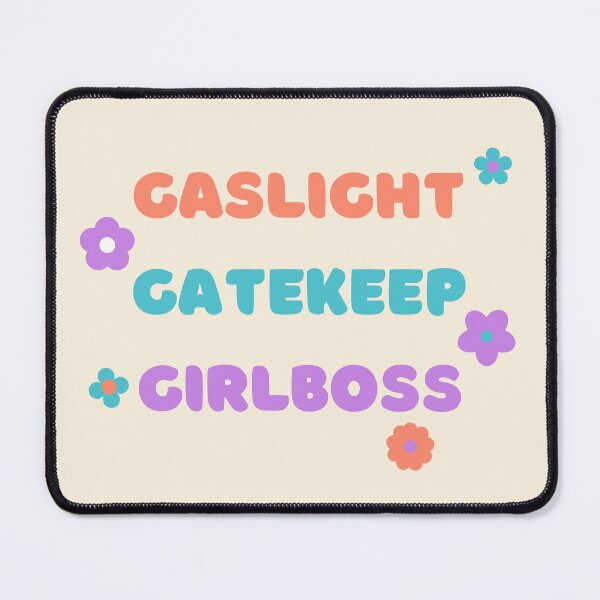 Item preview, Copy of Gaslight Gatekeep Girlboss | Sarcastic Boho Floral Quote for Women designed and sold by MiaDelelai.