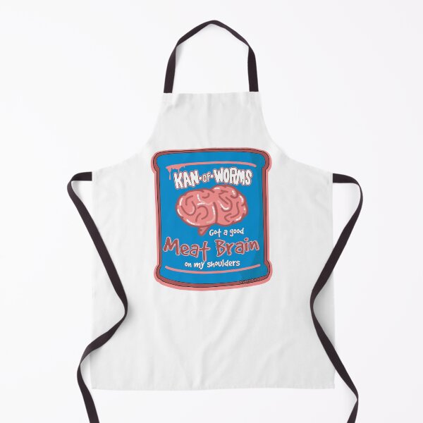Item preview, Kan-of-Worms Brand :: Got a good Meat Brain on my shoulders designed and sold by NeatlineFX.
