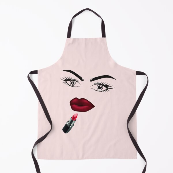 Item preview, Beautiful girl's face with red lips designed and sold by Happy-Child.