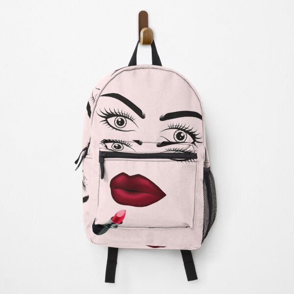 Item preview, Beautiful girl's face with red lips designed and sold by Happy-Child.