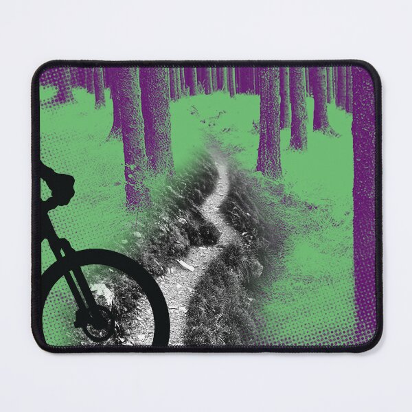 Item preview, Cycopath Is Singletrack - green/magenta designed and sold by Normandie Rainwater.