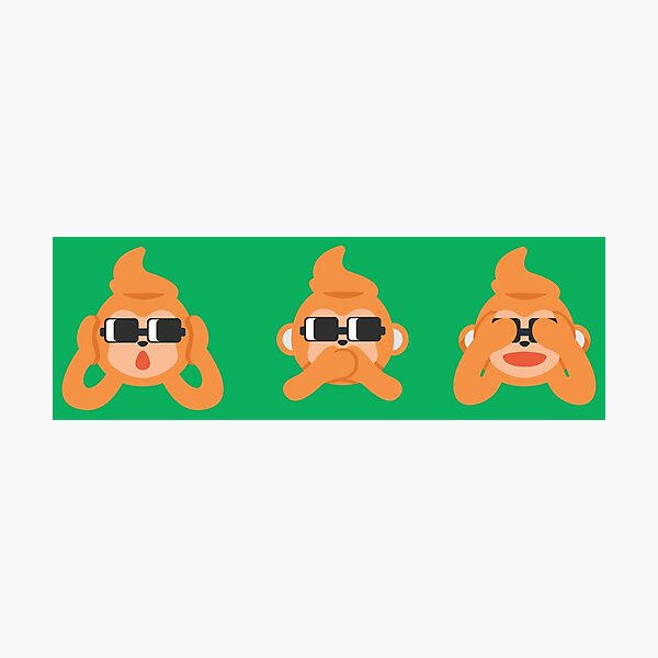 Item preview, The Three Digital Monkeys designed and sold by DeramonDigoyo.