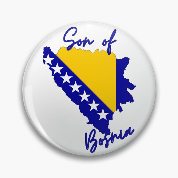 Artikelvorschau, Sohn von Bosnien Kartenflagge entworfen und verkauft von NovawayDirect.