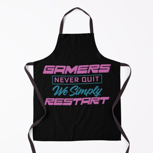 Item preview, Gamers Never Quit. We Simply Restart. designed and sold by palaco210.