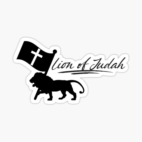 Item preview, LION OF JUDAH -(black print) Christian t-shirt, sweatshirt, hoodie, tank top, youth, etc. designed and sold by Brent Horton.