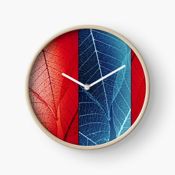 Sheer Veins Clock