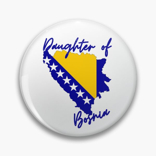 Artikelvorschau, Tochter der Bosnien-Kartenflagge entworfen und verkauft von NovawayDirect.