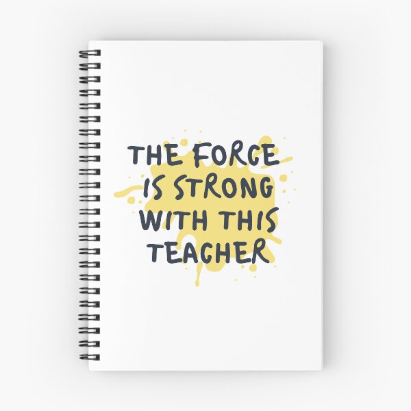 Item preview, The Force Is Strong With This Teacher, Quote designed and sold by adelferhat.