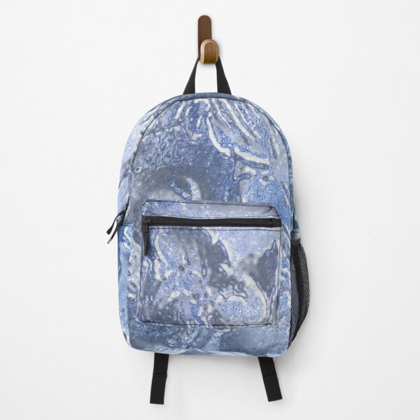 Item preview, Beautiful Blue Glided Flower Imprint Design designed and sold by SidhuKeet1.
