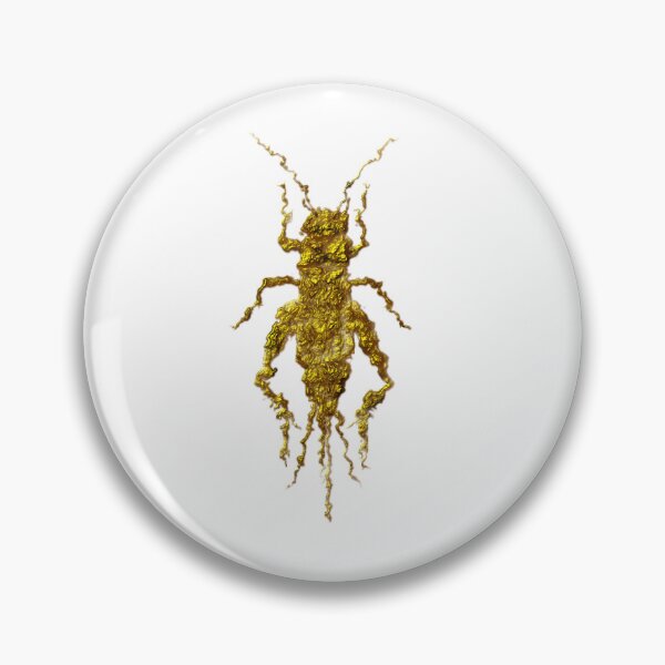 Item preview, Gold Cricket bug designed and sold by Elonium.