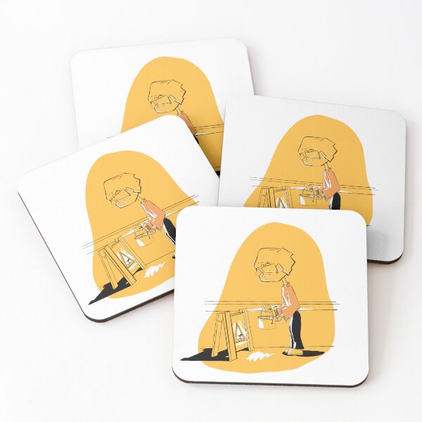 Item preview, yellow men designed and sold by Yellouki.