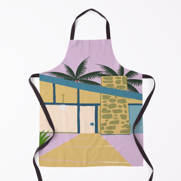 Item preview, Palm Springs MCM Home with a Pink Door designed and sold by LisWilliams.