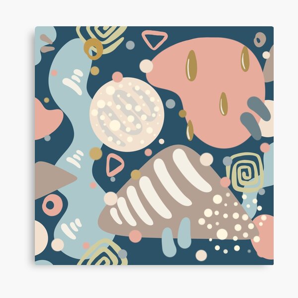 Fancy shapes MICROSCOPE Canvas Print