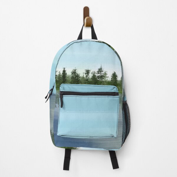 Item preview, Sunset on the lake- blue designed and sold by Inktown.