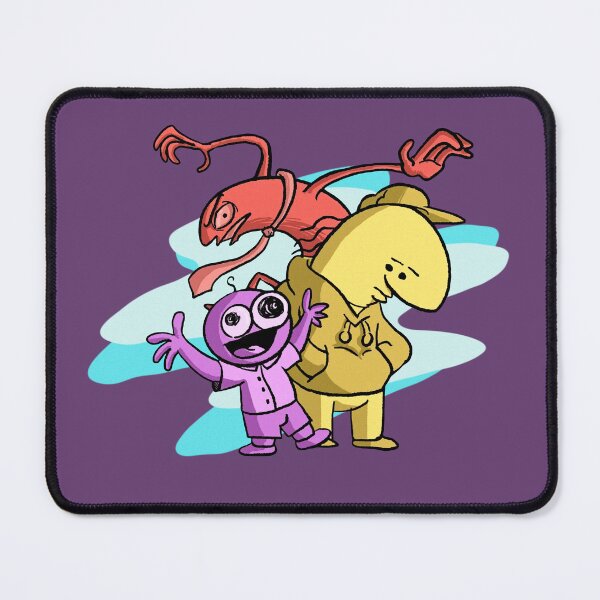 Item preview, SMILING FRIENDS - Pim, Alan, Glep, Grim (author's art) designed and sold by mrGoodwin90.