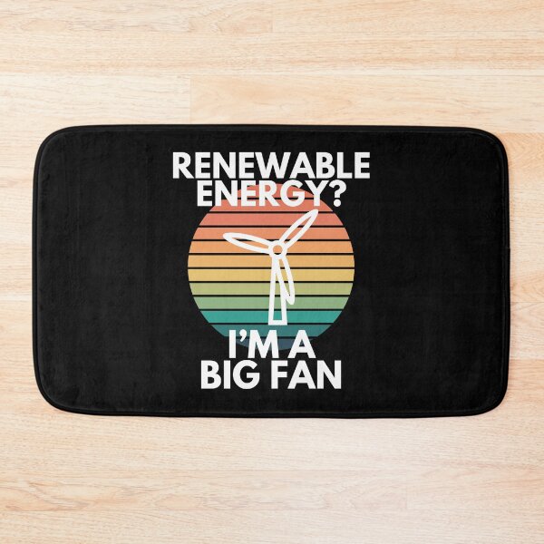 Item preview, Renewable Energy I’m A Big Fan Green Environmentalism Humor designed and sold by EllConApparel.