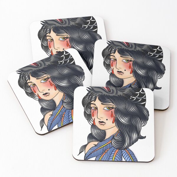 Item preview, girl with a crow hat designed and sold by Sailingwilly.