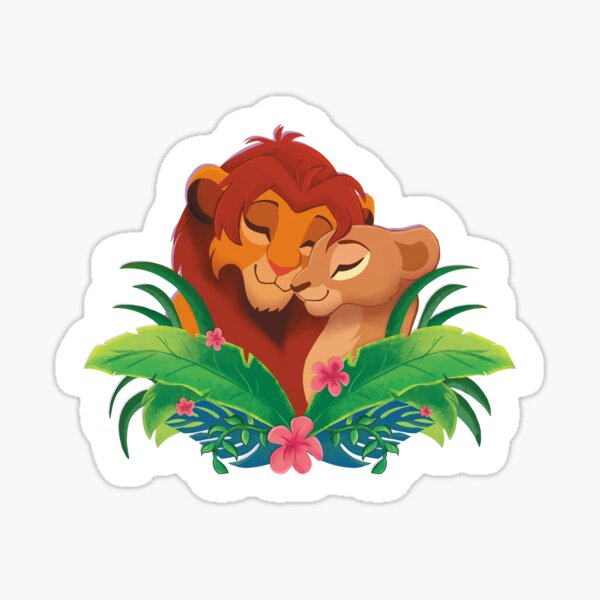 Sticker Simba et Pumbaa - Makrea Stickers