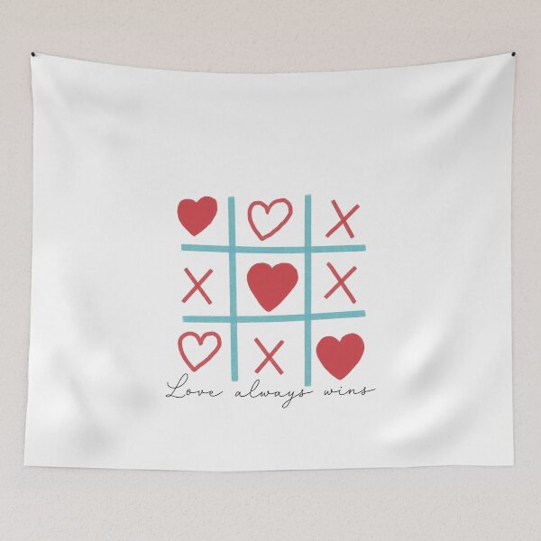 Item preview, Tic Tac Toe Love T-shirt, Valentne designed and sold by JoesCornerStore.