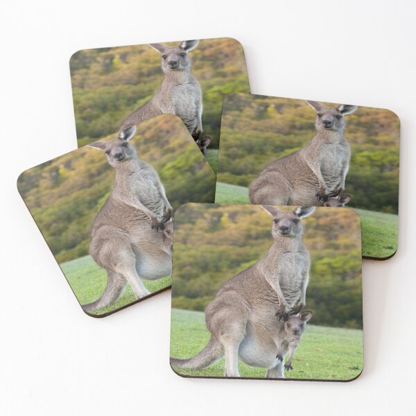 Item preview, Mother Kangaroo and her baby . designed and sold by Link2Link.