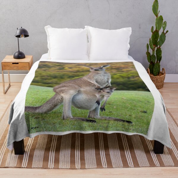 Item preview,  Mother Kangaroo and her baby . designed and sold by Link2Link.