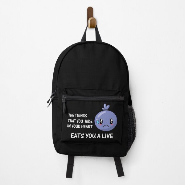 Item preview, the things that you hide in your heart eats you alive - sad feelings designed and sold by RAKANSHIRTS.