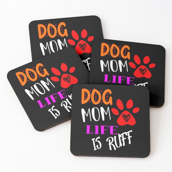 Item preview, Dog Mum Ruff designed and sold by printhappy4you.