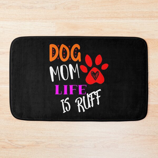 Item preview, Dog Mum Ruff designed and sold by printhappy4you.
