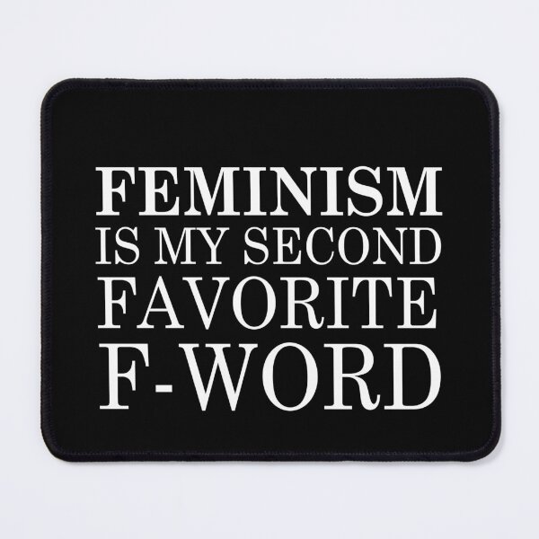 Item preview, feminist My Second Favorite F-Word feminism gift for her Funny sarcastic Rude Offensive saying, designed and sold by joygift369.