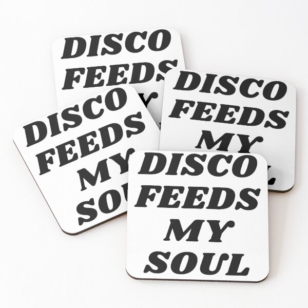 Item preview, Disco Feeds My Soul - Music Feeds My Soul designed and sold by Back To The 80s.
