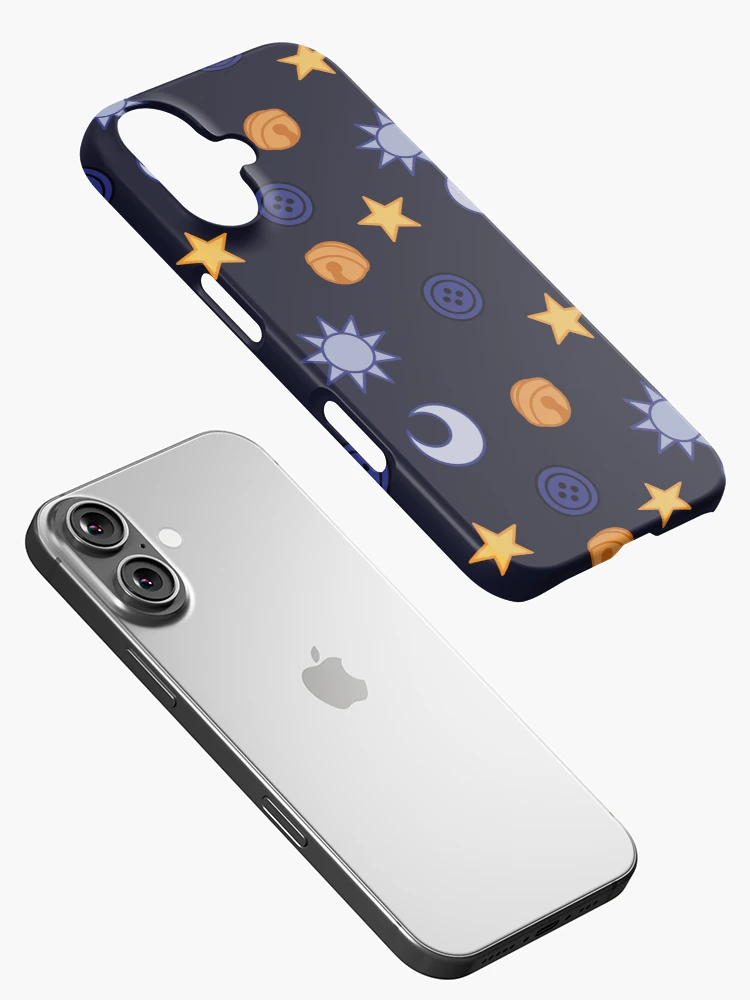 Thumbnail 2 of 4, iPhone Case, Moon Pattern designed and sold by Raspiberry.