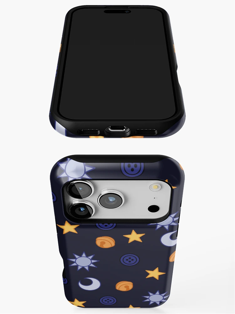 Thumbnail 3 of 4, iPhone Case, Moon Pattern designed and sold by Raspiberry.