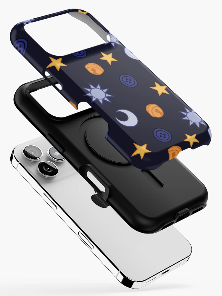 Thumbnail 2 of 4, iPhone Case, Moon Pattern designed and sold by Raspiberry.