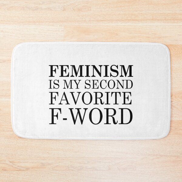 Item preview, feminist  My Second Favorite F-Word feminism gift for her Funny sarcastic Rude Offensive saying, designed and sold by joygift369.