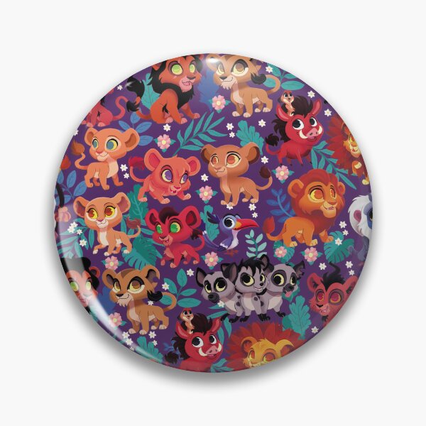 Item preview, Patrón Kawaii Rey León designed and sold by sophieeves90.