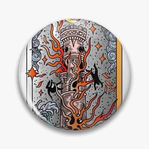 Item preview, the tower - tarot designed and sold by Sailingwilly.